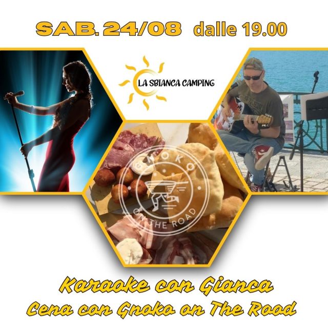 Karaoke con Gianca 24 agosto